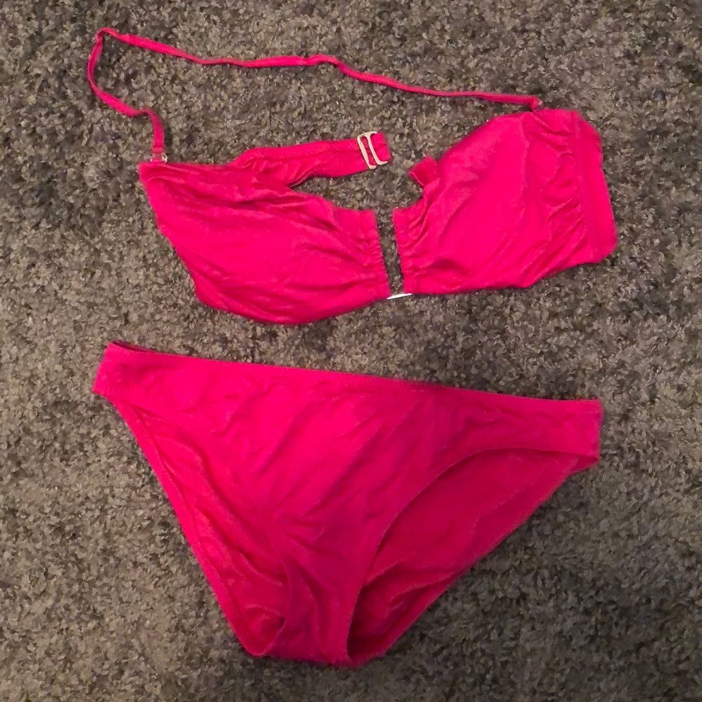 Pink bikini